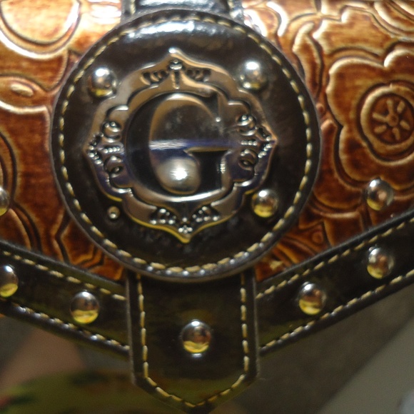 G Women's Tan Canvas Wallet Button Size--7.5x4 in - Picture 3 of 11